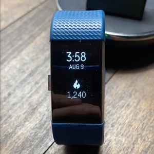 Fitbit Charge 2 and Charger Stand